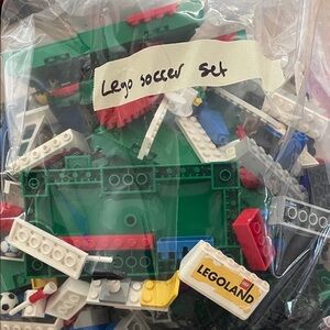 LEGO Soccer Building Set - Red, Green, Blue, White